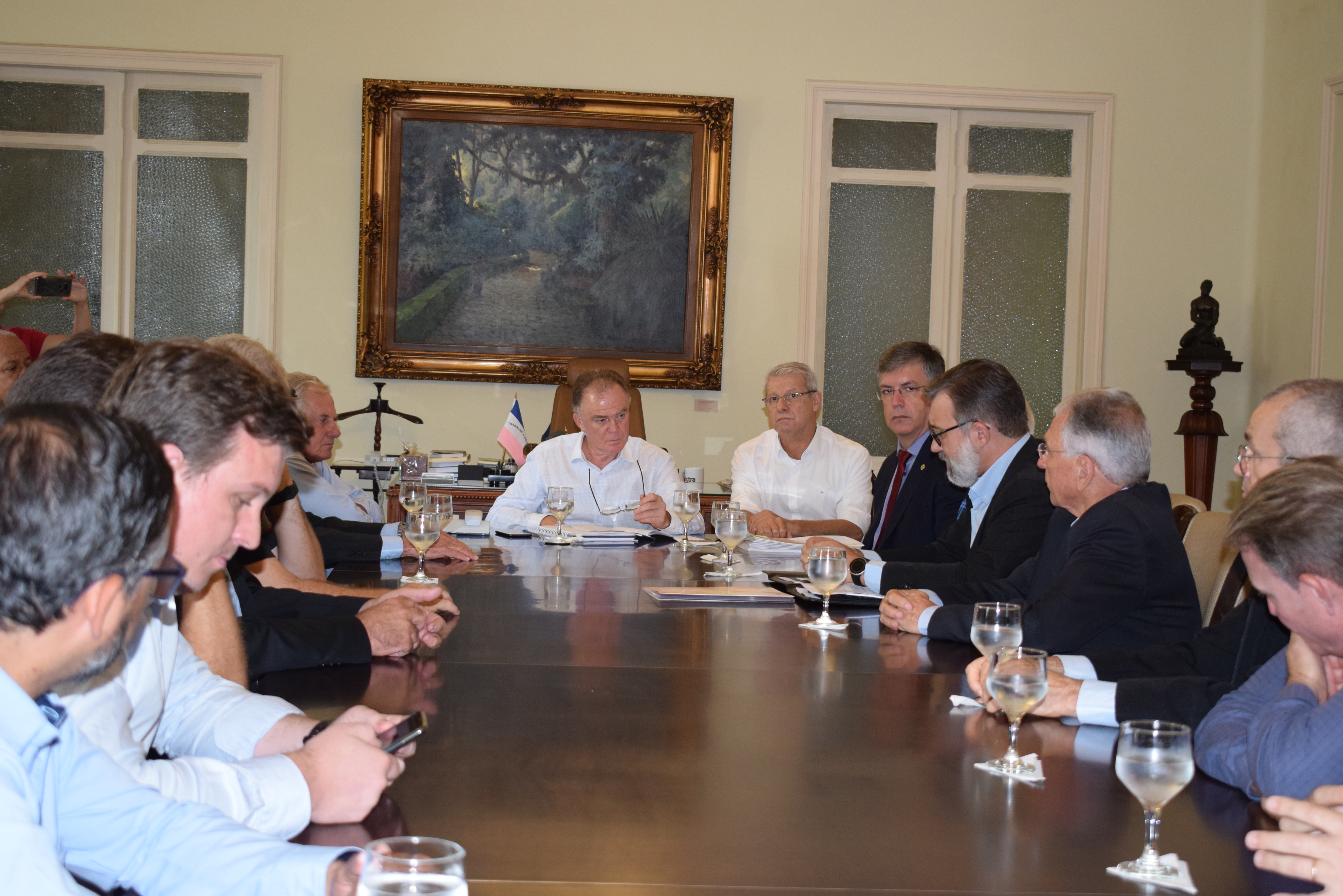 ASES e AVES têm encontro com Governador Renato Casagrande