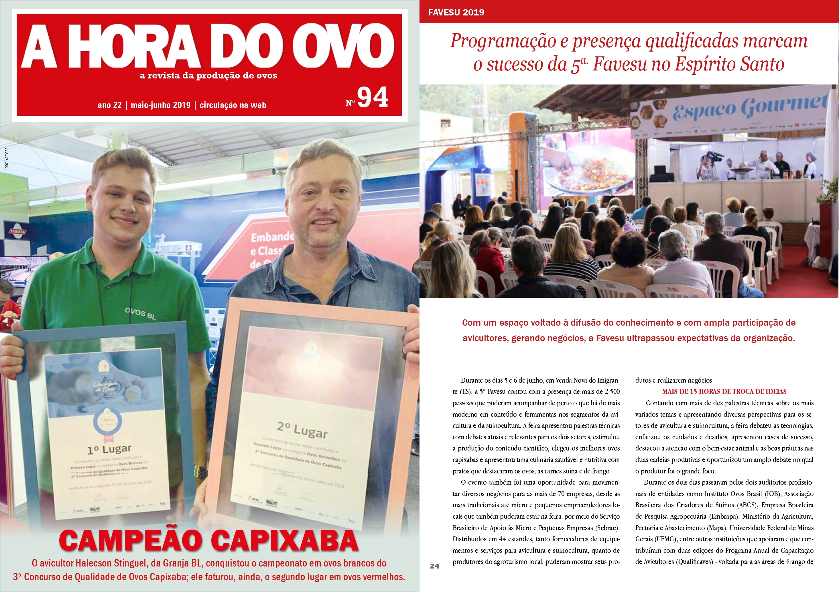 5ª FAVESU é destaque na 94ª edição da revista 