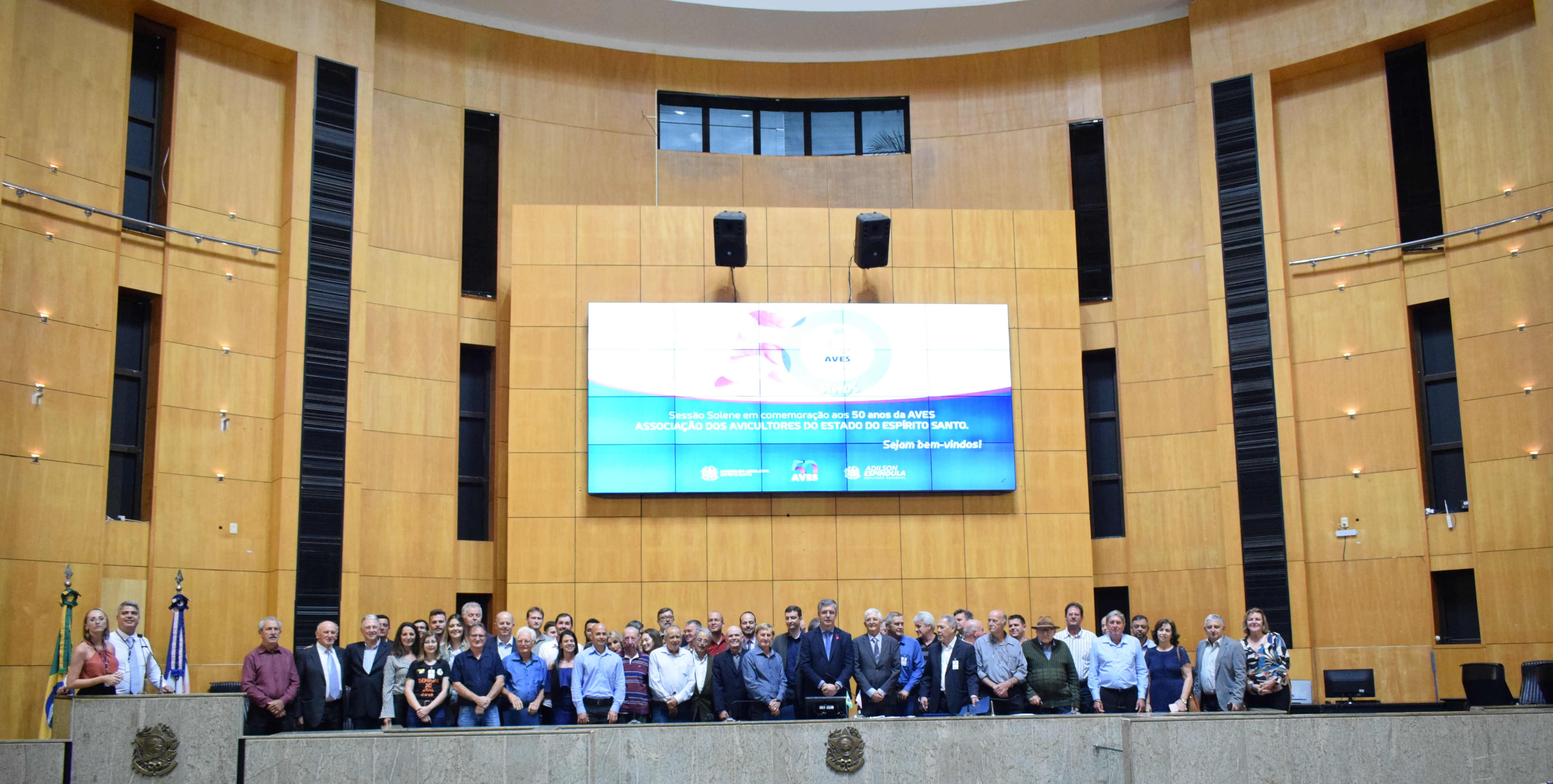 Assembleia Legislativa do Espírito Santo homenageia os 50 anos da AVES