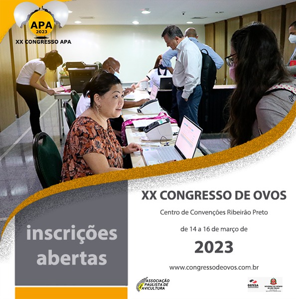 APA anuncia slogan do Congresso de Ovos: “Ovo para uma vida saudável”