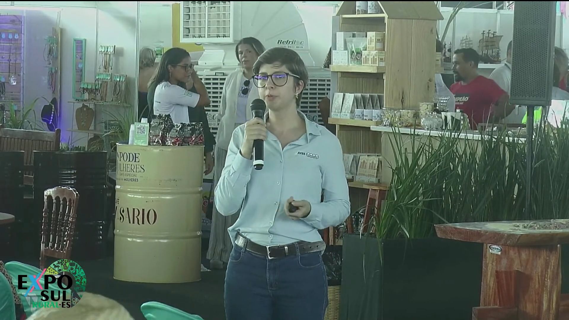 AVES participa da ExpoSul Rural 2023 com palestra sobre os riscos para a avicultura e ações de prevenção à Influenza Aviária