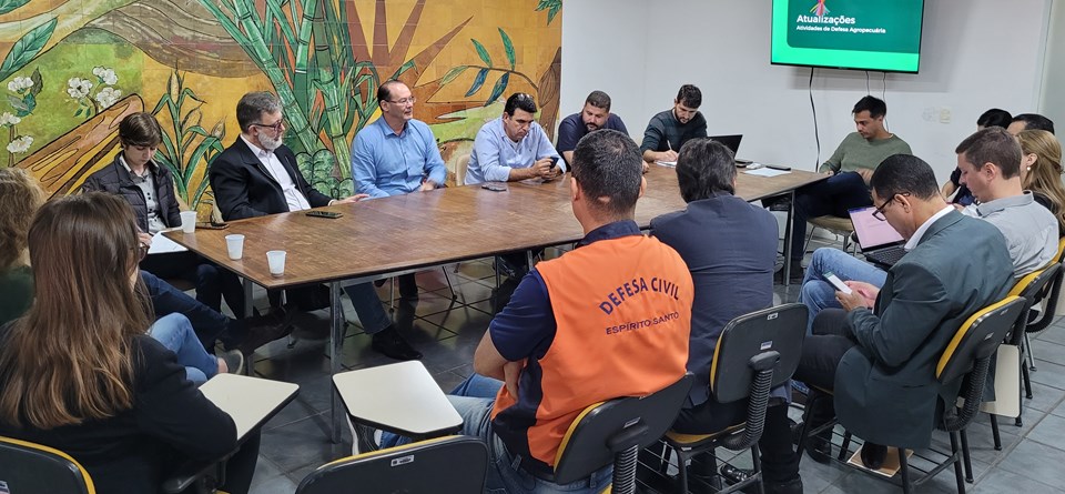 Com participação da AVES, governo do Espírito Santo formaliza Comitê Gestor de Enfrentamento à Influenza Aviária