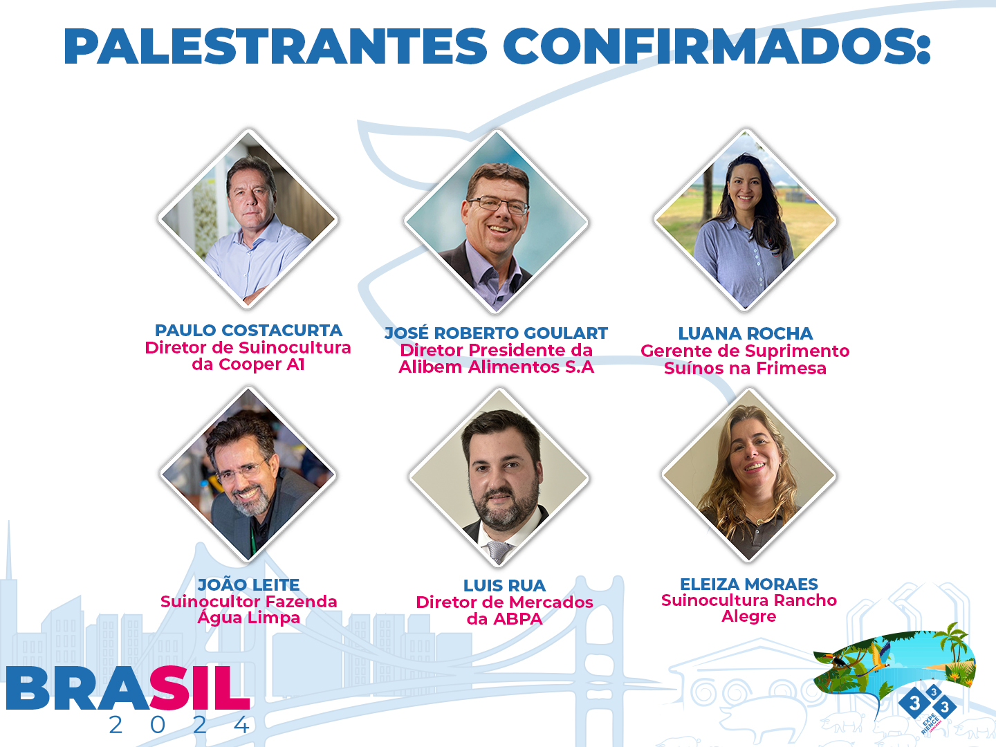 Suinocultura em destaque no 333 Experience Congress Brasil 2024