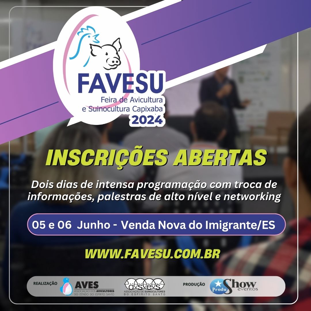 Inscrições para a FAVESU 2024 já estão abertas
