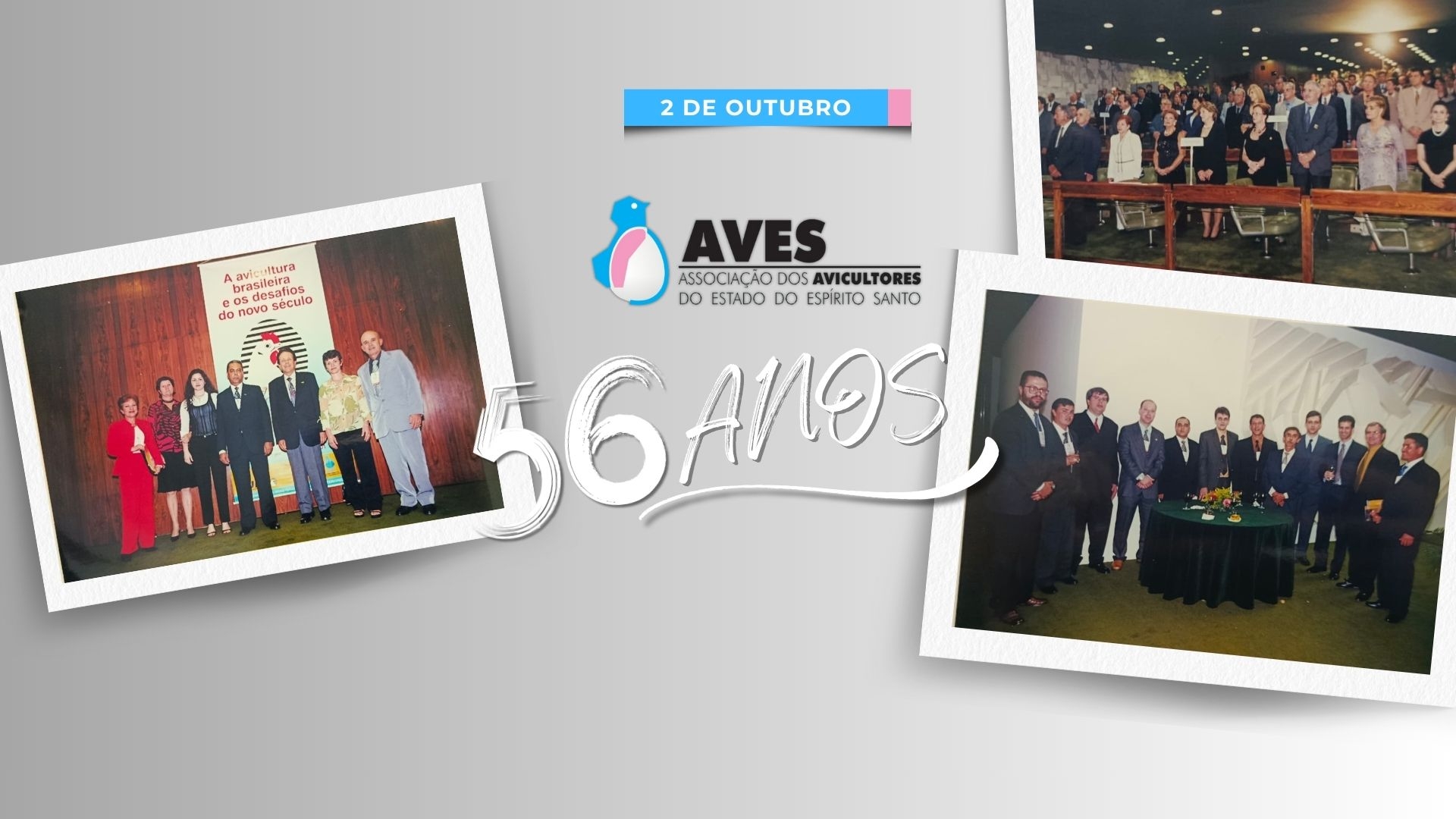 AVES 56 anos:  tradição, união e inovação a serviço da avicultura do Espírito Santo