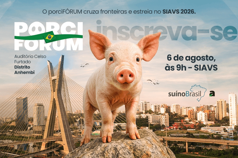 porciFÓRUM reforça protagonismo da suinocultura brasileira com encontro técnico exclusivo durante o SIAVS 2026