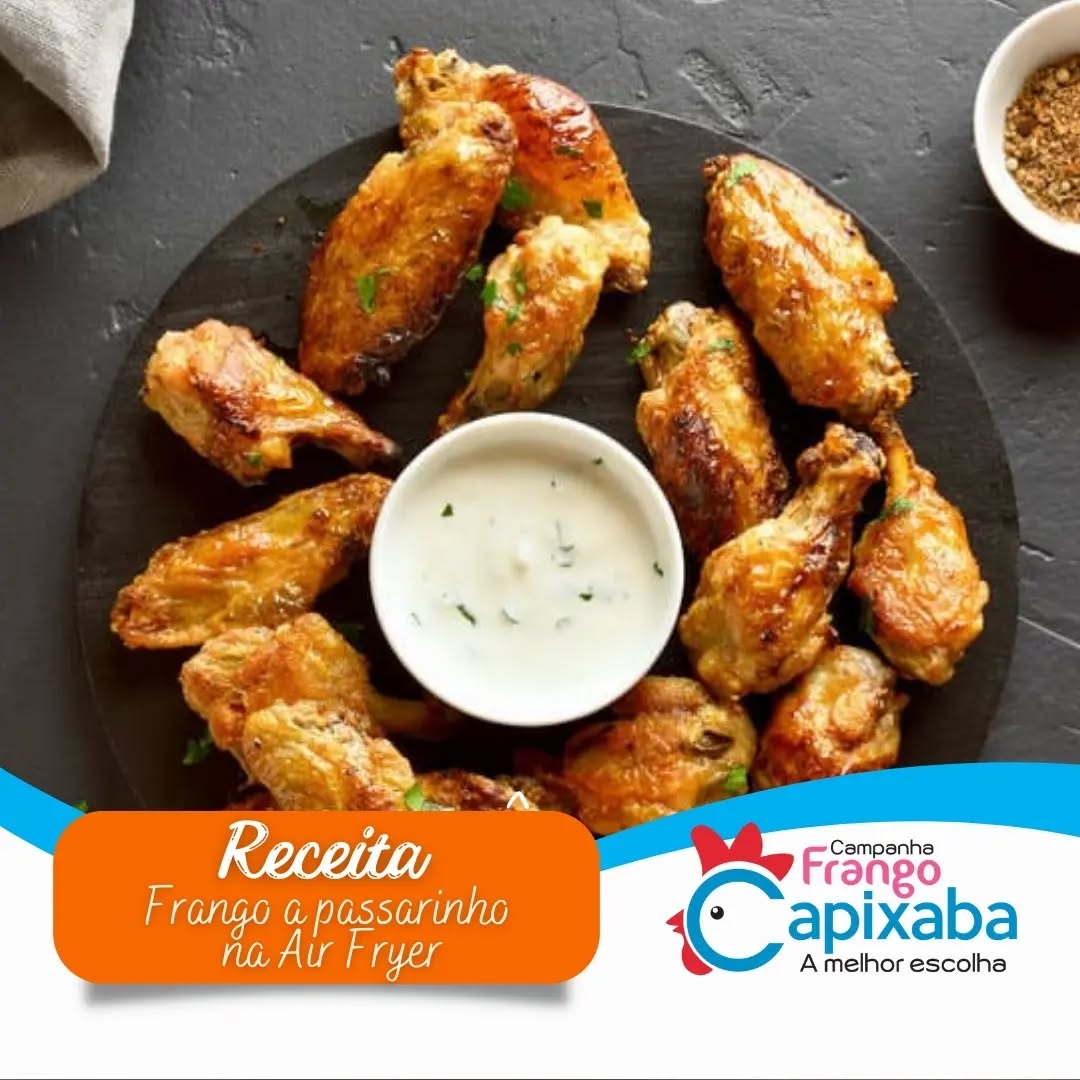 FRANGO A PASSARINHO NA AIRFRYRE