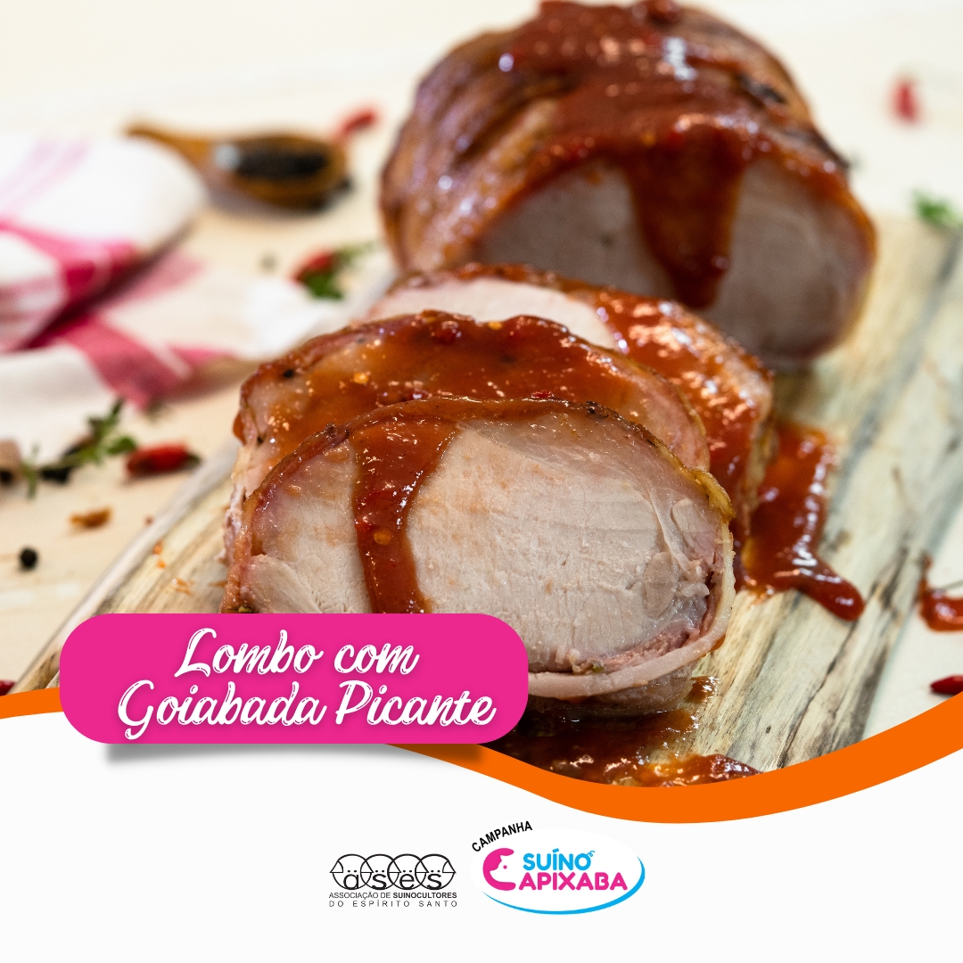 Lombo com goiabada picante