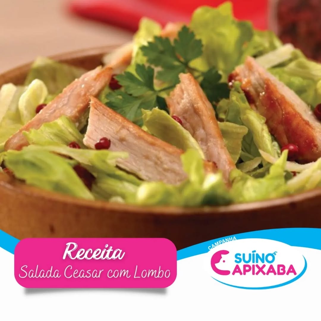 SALADA CEASAR COM LOMBO